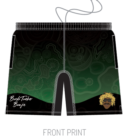 Bush Tucker Bunjie Rugby Short