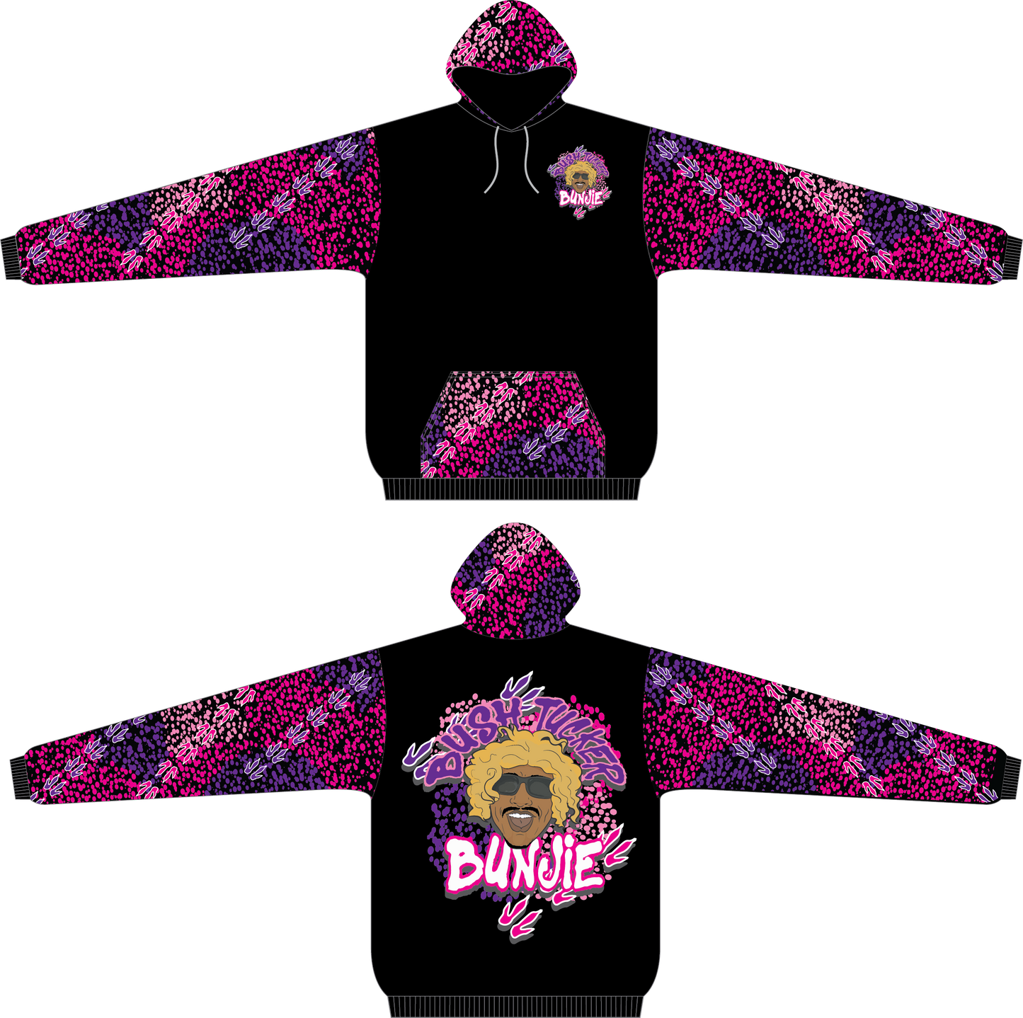 Bunjie Hoodie - Pink