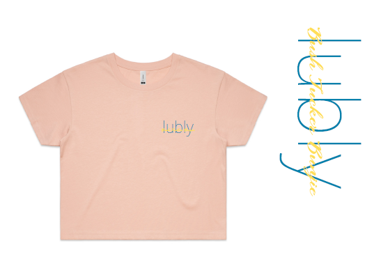 Lubly - Bush Tucker bunjie (Crop Tee)