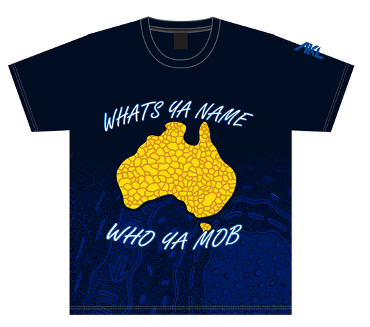Bush Tucker Bunji- Tee Shirt- What ya name who ya mob?