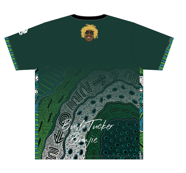 Bush Tucker Bunji- Tee Shirt- What ya name who ya mob?