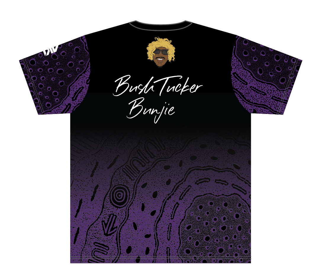 Bush Tucker Bunji- Tee Shirt- What ya name who ya mob?